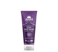 Ayumi Turmeric Face Mask | Brightening Clay Mask for Dull Skin | Clay Face Mask for Pores | Vitamin C for Dark Spot Treatment | Hydrating Face Mask with Argan Oil |Natural Mask for Face care | 1x100ml