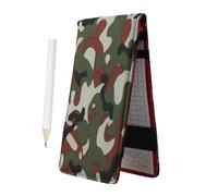 Ayumn Golf Scorecard Holder, Golf Scorebook, Golf Journal Notebook with Pencil, Oxford Cloth Club Yard Book, Portable Golf Gadgets for Men and Women Golfers, green, 説明を参照してください, See Description