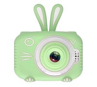 AYUNJIE 20MP Digital Camera for Children Rechargeable Camcorder Camera with 2 Inch Screen, Mini Camera Toy Gift for Kids (Green)