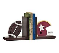 AYUNJIE Books Binder Decorative Bookends, Creative Sports Ball Bookend Ornaments Book Stand Home Decoration Living Room Bedroom Children's Room Cartoon Desktop Ornaments Book Stopper