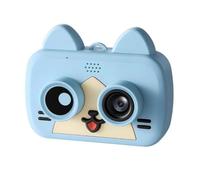AYUNJIE Children's Camera WiFi Version Ultra-Long Standby Camera Photography Small Camera One-Click Sharing of Pictures, 1080P HD Kids Digital Cameras 2-Inch Cartoon Camera (Blue)