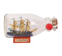 AYUNJIE Classic Sailboat Model Decorations, Ship Model of Gothenburg in The Bottle, Boat Kit Vessel Set Gifts for Friends and Family