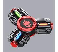 AYUNJIE Fidget Toy Spinner Gifts For Adults And Kids, Metal Finger Hand Spinners Sensory Toys With Luminous Light,Stress Anxiety ADHD Relief Autism Sensory (B,Red)