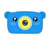 AYUNJIE Kids Camera, 12MP 1080P Mini Child Video Camera, 2 Inches IPS Screen Mini Camera Toy Gift for Kids (Blue)