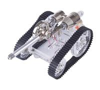 AYUNJIE Metal Stirling Engine Generator Model Tank External Combustion Engine Generator Engine, Physical Experiment