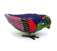 AYUNJIE Retro Wind Up Toy MS029 Tin Magpie Nostalgic Tin Toy Vintage Collectible Kids Gift for Boys Girls Parent-Child Interaction