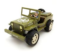 AYUNJIE Retro Wind-Up Toy MS498 Iron Sheet Car Nostalgic Display Props Tin Toy Vintage Collectible Kids Gift