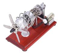 AYUNJIE Stirling Engine Generator Intuitive Understanding Swashplate for Classroom for Physics Mechanical Learning