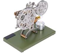 AYUNJIE Stirling Engine Model, Multi Purpose Stirling Engine Anti Rust Durable Overall for Laboratory, Gift for Adult and Kids