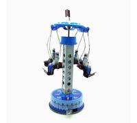 AYUNJIE Tin Toy MM263 Naval Training Revolving Tower Wind Up Toy Nostalgic Theme Personality Ornaments Kids Gift for Boys Girls