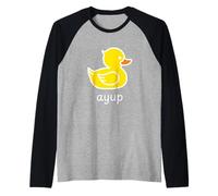 Ayup Me Duck Raglan Baseball Tee