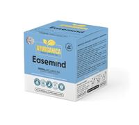 Ayurganica Easemind Herbal Tea With 9 Active Ingredients - 40 Counts - Calm Tea - Relaxing Tea Blend - Chamomile, Ashwagandha, Lavender, Lemon Balm & Green Tea - Silk Pyramid Individual Tea Bags