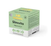 Ayurganica Slimvita Herbal Tea With 9 Active Herbs - 40 Count - Slimming Tea - Metabolism Support & Weight Loss - Ayurvedic Hibiscus Tea with Nettle Leaf & White Tea - Silk Pyramid Individual Tea Bags