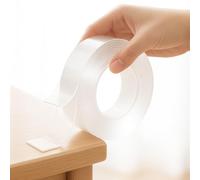 AYURIS Double Sided Nano Tape Heavy Duty - Gift Tape 3M Extra Strong Clear Adhesive Tape | Removable Multipurpose Adhesive Mounting Tape for Walls, Posters, Carpets, Pictures