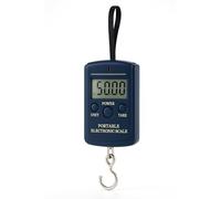 AYURIS Premium Portable Digital Luggage Scale 50kg/110lb LCD Display Hanging Suitcase Weighing Scale with Hook - Compact Travel Weight Scale for Baggage, Retail, Fishing & Home Use.