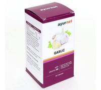 Ayurnet Garlic with Vitamin B6 60 Capsules Support Heart Health and Cholesterol