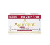 Ayurveda Ayurdent Classic Toothpaste Combo Pack | Unique Saliva Balancing Formula |for Toothache, Bleeding Gums, Sensitivity, Cavities, Plaque & Bad Breath | Non Foaming, SLS & Fluoride Free