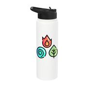 Ayurveda Science Life Indian Healing Art Medicine Dosha Stainless Steel Insulated Water Bottle