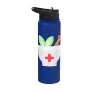 Ayurveda Science Life Indian Healing Art Medicine Dosha Stainless Steel Insulated Water Bottle