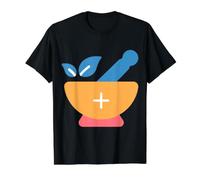 Ayurveda Science Life Indian Healing Art Medicine Dosha Value Graphic T-Shirt, Men, Black, M