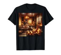 Ayurveda Science Life Indian Healing Art Medicine Dosha Value Graphic T-Shirt, Men, Black, XL