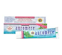 Ayurvedic Herbal Toothpaste Foam-free Cardamom-Fennel by Auromere - Fluoride-Free, Natural, with Neem, Vegan and Sulfate-Free - 4.16 oz