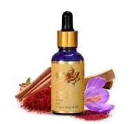 Ayurvedic Kumkumadi Tailam 10ml Brightening Night Serum, Helps Fade Acne Scars, Reduces Pigmentation, Dark Spots & Sun Tan, for Glowing Skin with Goat's Milk, Saffron, for All Skin Types