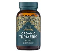Ayurvediq Wellness Organic Turmeric, Ginger & Black Pepper Extract Capsules 120 Capsules