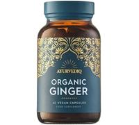 Ayurvediq Wellness Organic Ginger Capsules 60 Capsules