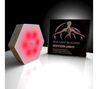 Ayus Wellness Blue Light Blocking Motion Light, Red Night Light with Motion Sensor, Timer Settings