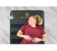 Ayus Wellness Infrared and Red Light PEMF Therapy Mat - Heating - Crystal Healing - Negative Ions
