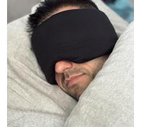 Ayus Wellness Organic Cotton Sleep Mask - Vegan, Light-Blocking, Breathable, Ideal for Improving Sleep Quality
