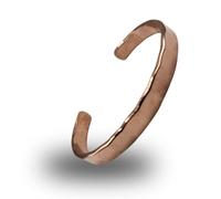 Ayus Wellness Pure Copper Bracelet | Traditional Ayurvedic Design | Hand-made Bracelets | Pure Copper | Neodymium Magnets | Unisex Styles (Ares, 1)