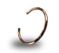 Ayus Wellness Pure Copper Bracelet | Traditional Ayurvedic Design | Hand-made Bracelets | Pure Copper | Neodymium Magnets | Unisex Styles (Mars, 1)