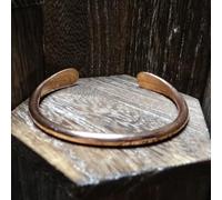 Ayus Wellness Pure Copper Bracelet | Traditional Ayurvedic Design | Multiple Styles Available - Hammered, Smooth, Magnetic Options | Unisex, Adult