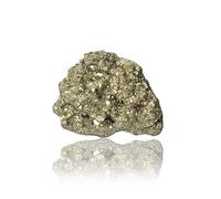 AYUSH GEMS 20.21 Ratti 19.00 Carat Pyrite Stone Original | Pyrite Rough Stone | Pyrite Raw Stone | Pyrite Raw Stone | Pyrite Raw Cluster from Peru, Loose Gemstone Pyrite