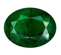 AYUSH GEMS 4.00 carat natural unheated untreated A + quality certified emerald green panna loose gemstone, loose gemstone, emerald