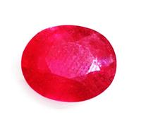 AYUSH GEMS 6.25 Ratti 5.50 Carat Natural Burmese Ruby Manic Stone A Quality, Original Earth Mind Certified, Natural Loose Gemstone Loose Gemstone Ruby Loose Gemstone, Ruby