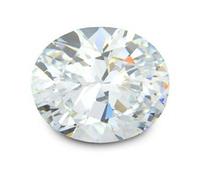 AYUSH GEMS 6.50 Ratti Zircon Gemstone Certified Natural American Diamond Loose Stone for Men and Women, Loose Gemstone, Cubic Zirconia