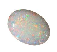 AYUSH GEMS 7.00 Ratti Australian opal with laboratory certified map and warranty card{Opal Stone Original Certified/Fire Opal Stone Unheated and Untreated Astrological Purpose for