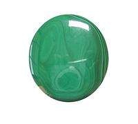 AYUSH GEMS Malachite Stone 7.25 Ratti/.6.50 Ct. Lab-Certified Natural Malachite/Dana Firang Stone Certified Natural Kidney Stone Rashi Ratan Gemstone, Loose Gemstone, Melachite