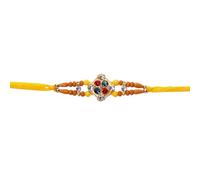 AYUSHNAIK Set of 1 Fancy DesignerRakhi for Brother Rakhi Thread for Bhai Bhabhi Bhaiya Bhabhi and Bhatiji, Raksha Bandhan Rakhi Set Dora Bracelet for Brother Sister Indian Traditional Festival Rakhi