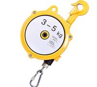 AYVADA 1-3kg/3-5kg/5-9kg Balancer Retractor, Spring Balancer Tool with 1.5m Steel Wire Rope, Spring Balancer Retractable for Building Supplies and Material Handling(Size:3-5kg)