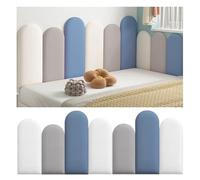 AYVADA 3D Kids Anti-collision Wall Padding, Peel And Stick Headboard, Home Nursery Decorative Wall Panels, 3cm Thick Tatami Wall Stickers, Self- Adhesive Wall Cushion