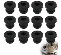 AYVRUOP 12 Rubber Guides, Rubber Stove Feet Rubber, Protective Rubber Guides for Camper Stoves Compatible with 5 mm Poles by Dometic, Smev and Thetford, Useful Camper Accessories
