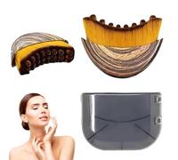 AYVRUOP Lymphatic Face Brush, Dry Face Brush, Lymphatic Brushes, Face Massage, Gentle Lymphatic Drainage Massager, Chin and Jaw Shaping, to Fit the Skin Precisely, Pack of 2