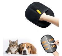 Aywenny 2 Pcs Cat Grooming Gloves,Static Pet Hair Remover, Reusable Electrostatic Pet Cat Dog Hair Removal Grooming Gloves Brush Tool for Couch, Furniture, Carpet, Car Seat