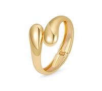 AYWFCBF Bangle Bracelets for Women | 14K Gold Plated Trendy Wide Bracelets | Hinged Arm Cuff Bangles Chunky Bracelet for Women, One Size, Alloy, no gemstone
