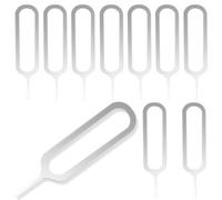 AYWFEY 10 Pcs Sim Card Tray Removal Tool, Sim Card Pin, Sim Card Tool, Compatible with All iPhone, Samsung, HTC, Google, Sony, Motorola Phones and All Smartphone