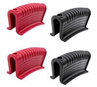AYWFEY 2 Pairs Silicone Assist Hot Pan Handle Holder, Hot Skillet Handle Covers Pot Holder Sleeve Cast Iron Non-Slip Heat Resistant Insulated Grip for Griddles Casserole Metal Frying Pans Cookware